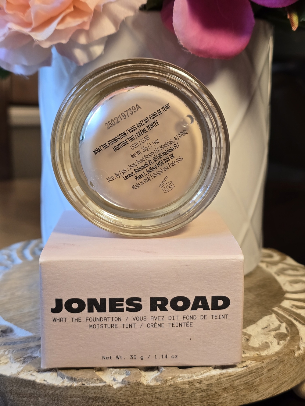 Jones Road Moisture Tint Foundation - Light Shade NIB